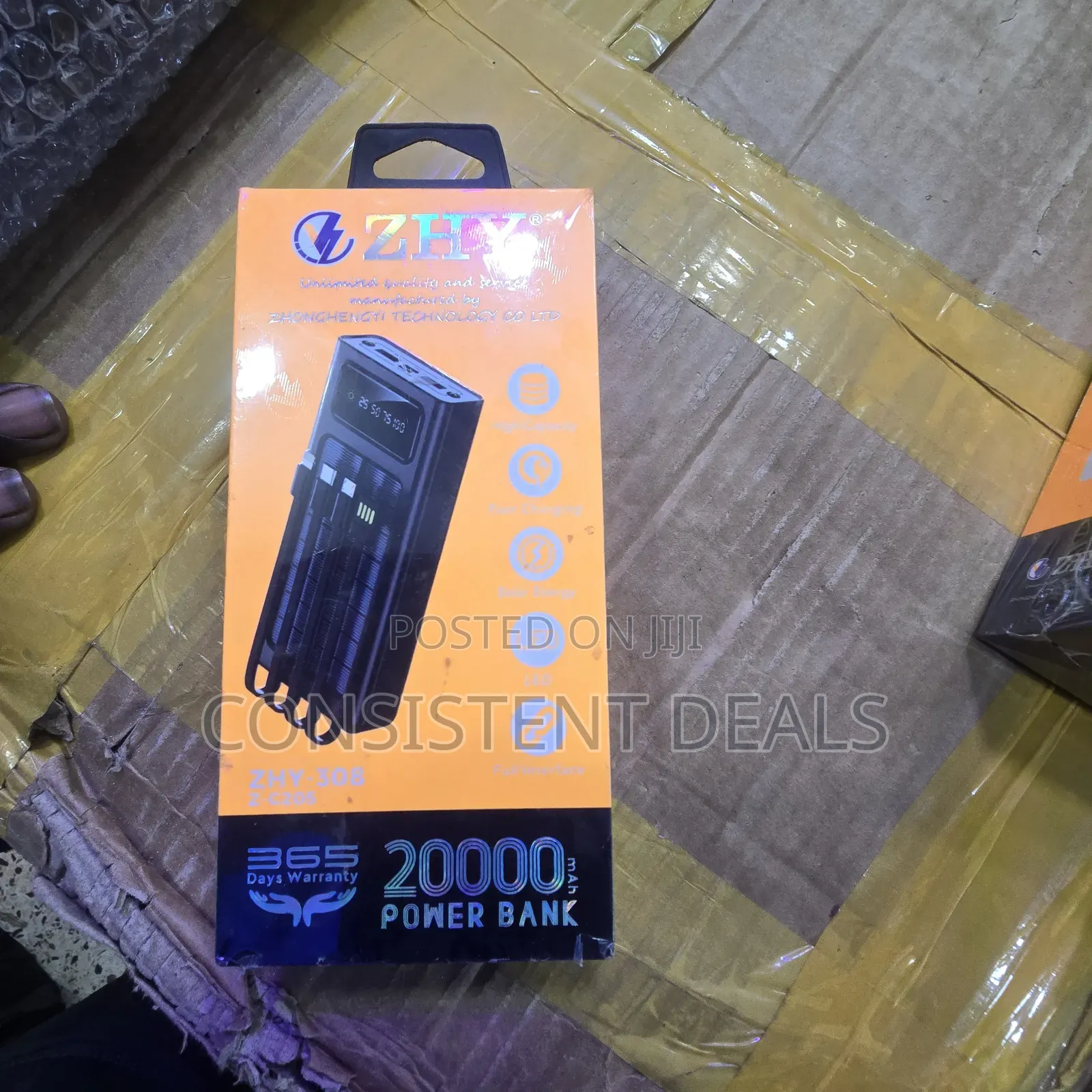 ZHY-474 (Z-C203) 20,000 mAh Power Bank