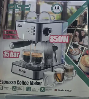 DSP 15 Bar 850w Espresso  Coffee  Maker