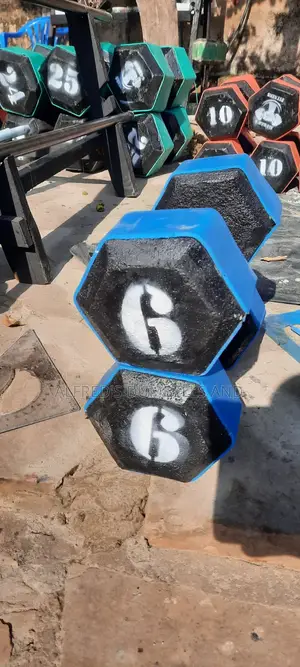 Concrete Dumbells and Barbells