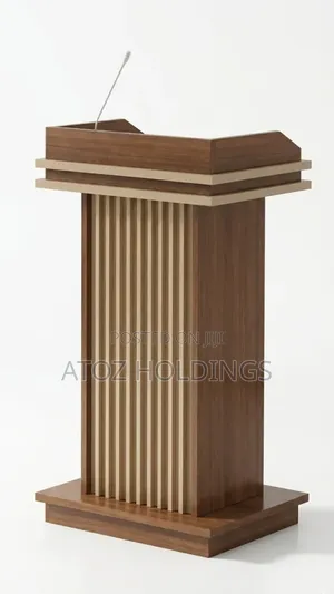 Pulpits/Fluted Wooden Pulpits/Podiums in All Colours From 1,000,000/-