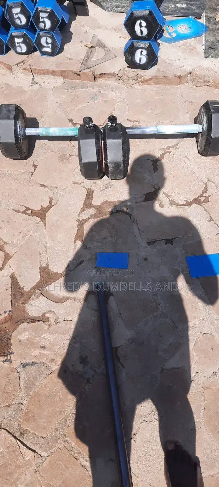 Concrete Barbells