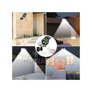 Outdoor Solar Security Light With Motion Sensor – Waterproof LED