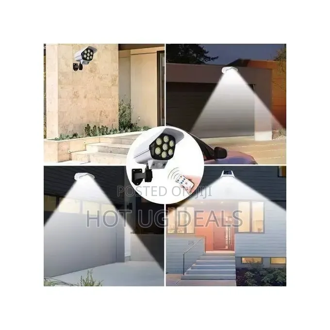 Outdoor Solar Security Light With Motion Sensor – Waterproof LED