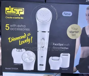 DSP Professional FaceSpa Brush and 5-in-1 Lady Care Kit