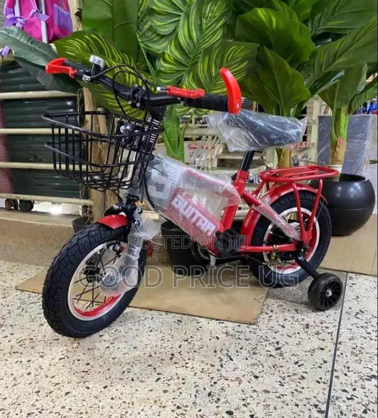12-Inch Guitar-Brand Red Kids' Bicycle
