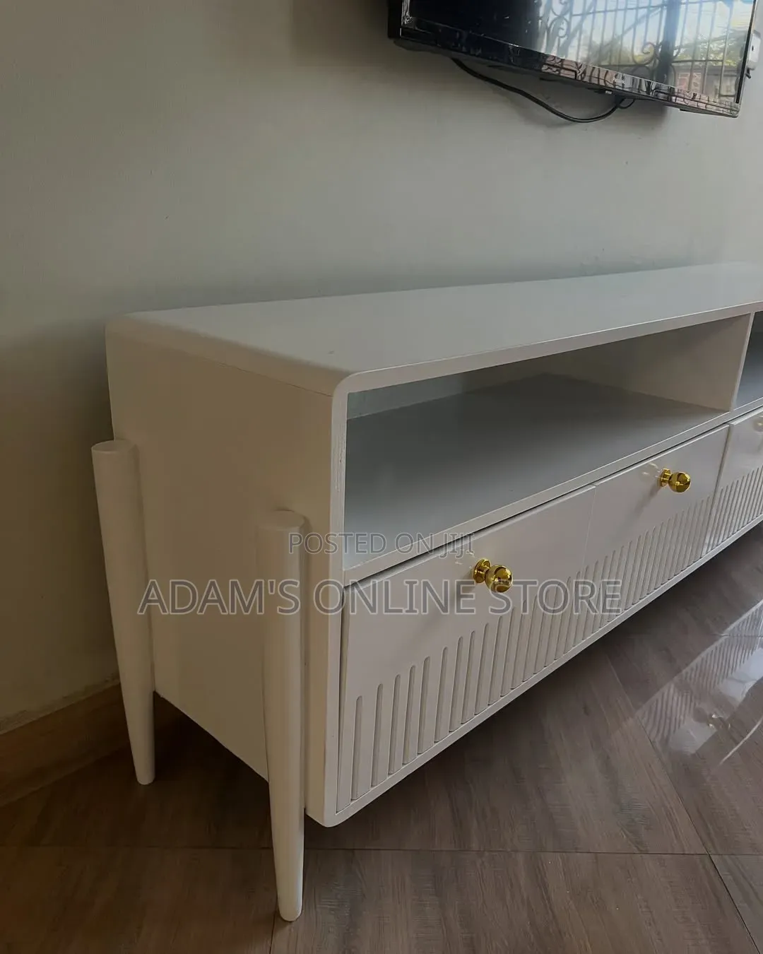 White TV Stand Unit 2meter Length