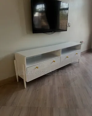 White TV Stand Unit 2meter Length