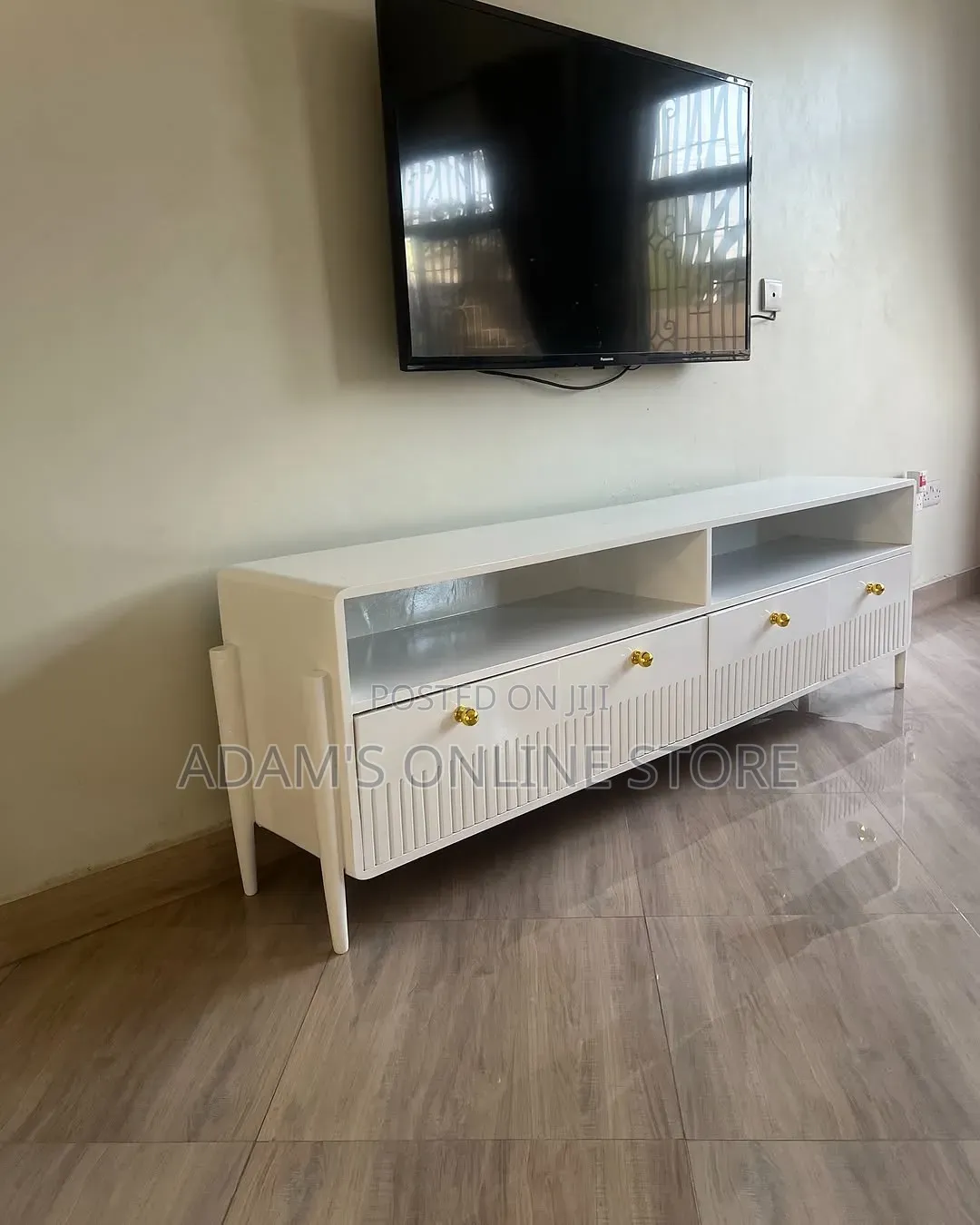 White TV Stand Unit 2meter Length