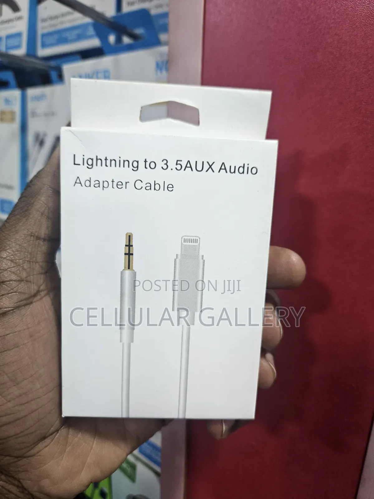 Lightning to 3.5 AUX Audio Adapter Cable