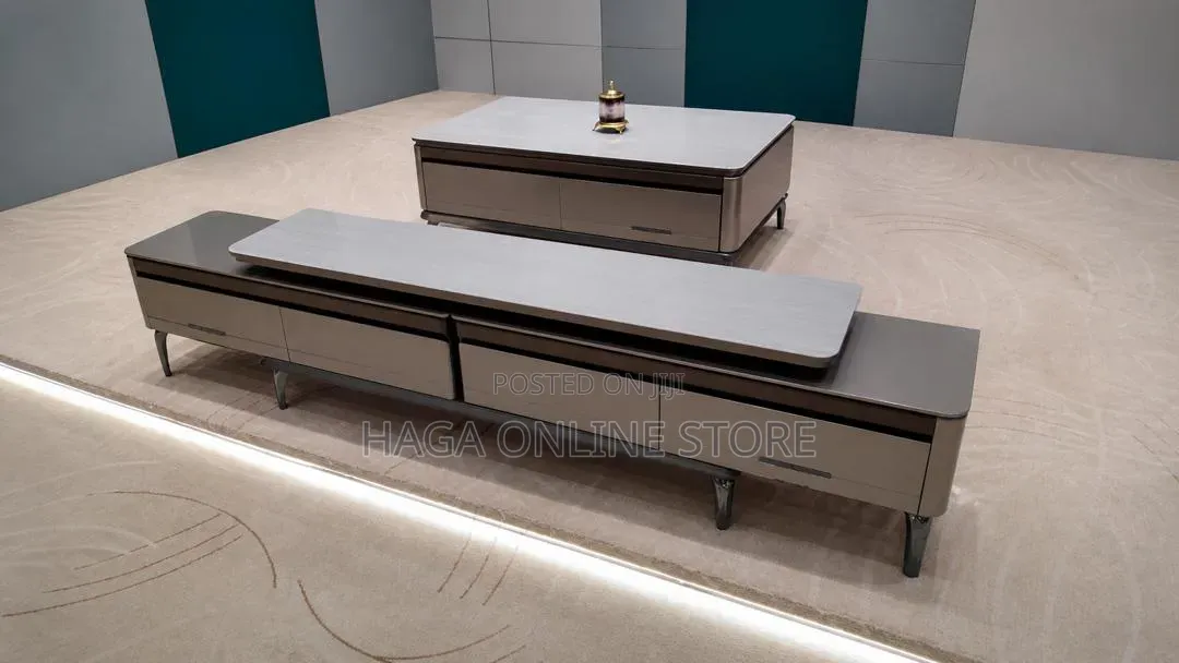 TV Stand and Coffee Tables
