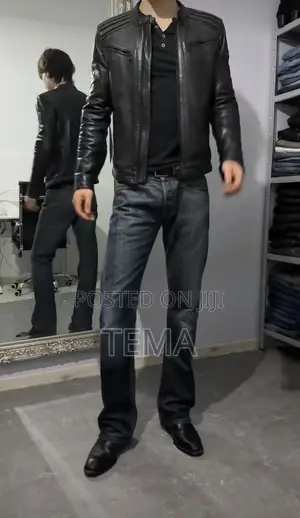 Fitted Leather Jacket