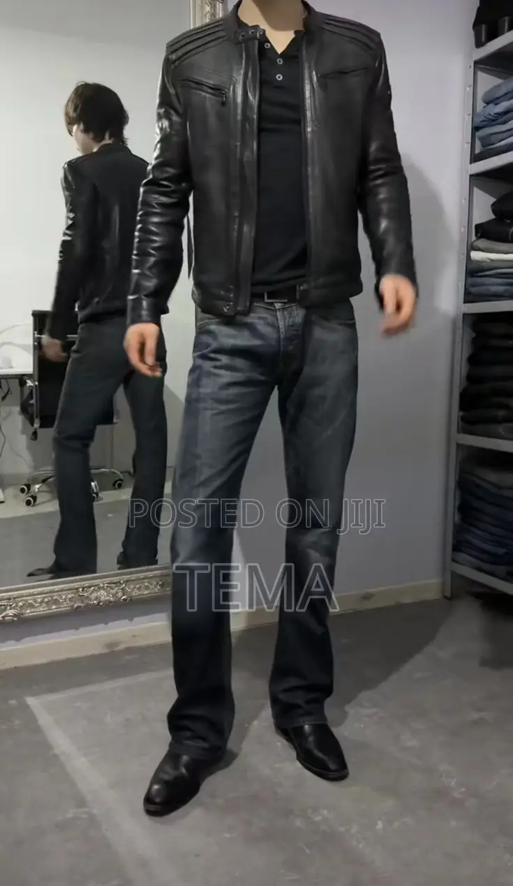 Fitted Leather Jacket