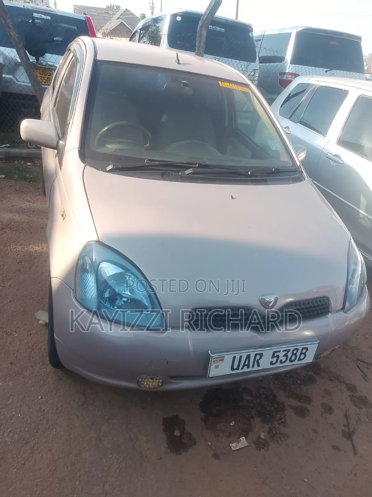 Toyota Vitz 2002 Purple