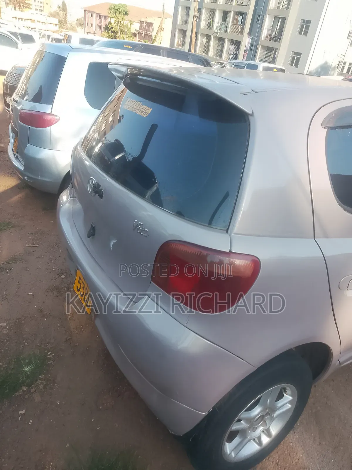 Toyota Vitz 2002 Purple