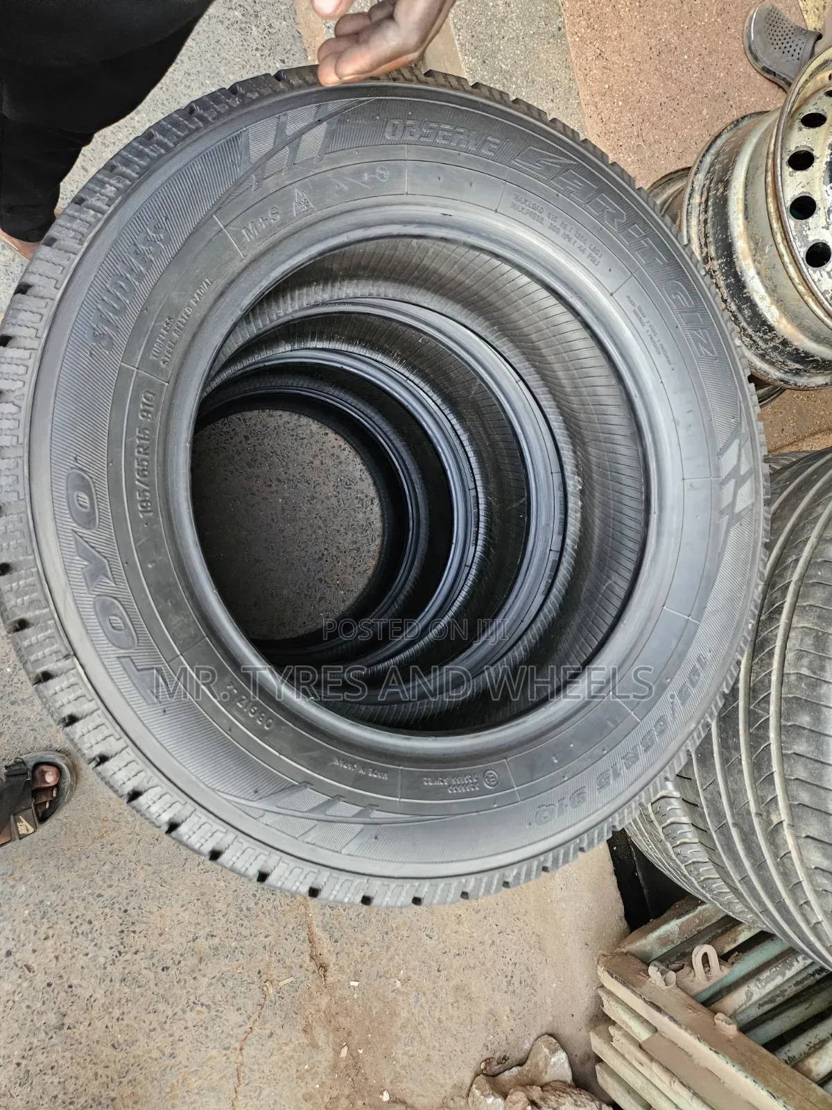 195 65 R15 Toyo Tires From Japan Its Far Batter Than Brand New China.