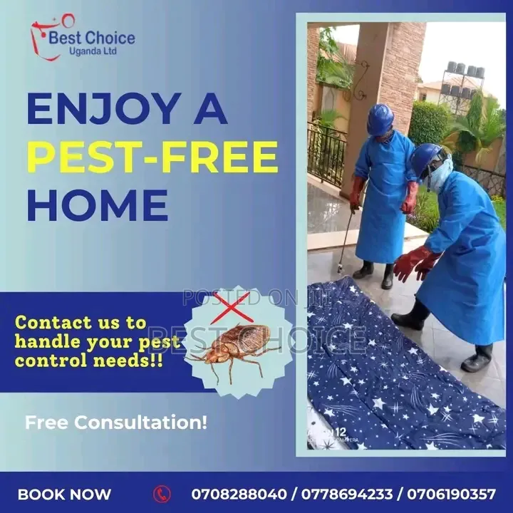 Pest Free Home Enjoyment/Expert Pests Control/Fumigation Services