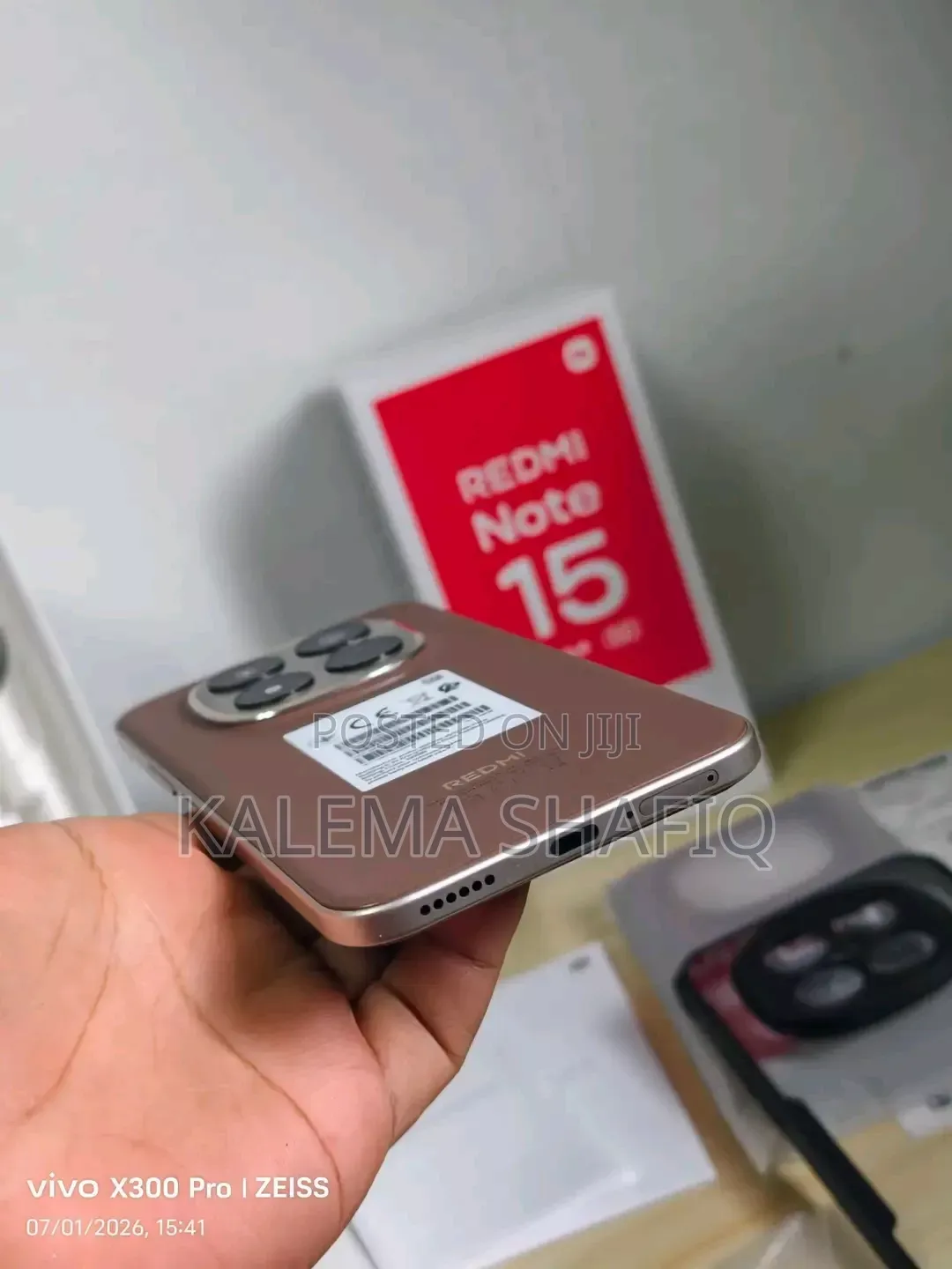 New Xiaomi Redmi Note 15 Pro+ 512 GB Gold