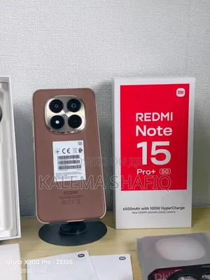 New Xiaomi Redmi Note 15 Pro+ 512 GB Gold