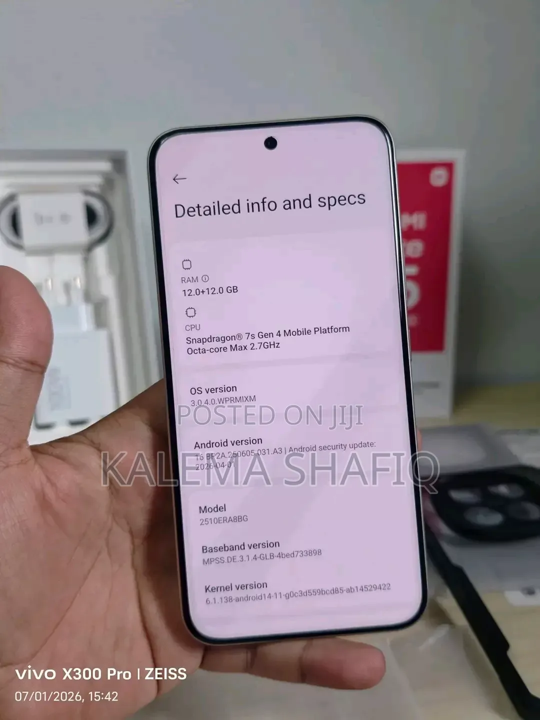 New Xiaomi Redmi Note 15 Pro+ 512 GB Gold