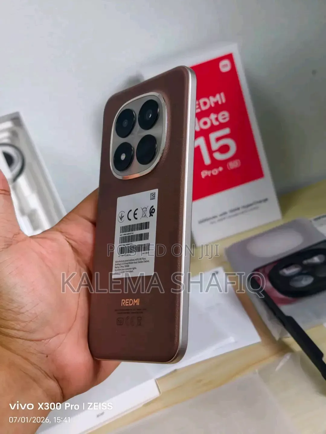 New Xiaomi Redmi Note 15 Pro+ 512 GB Gold
