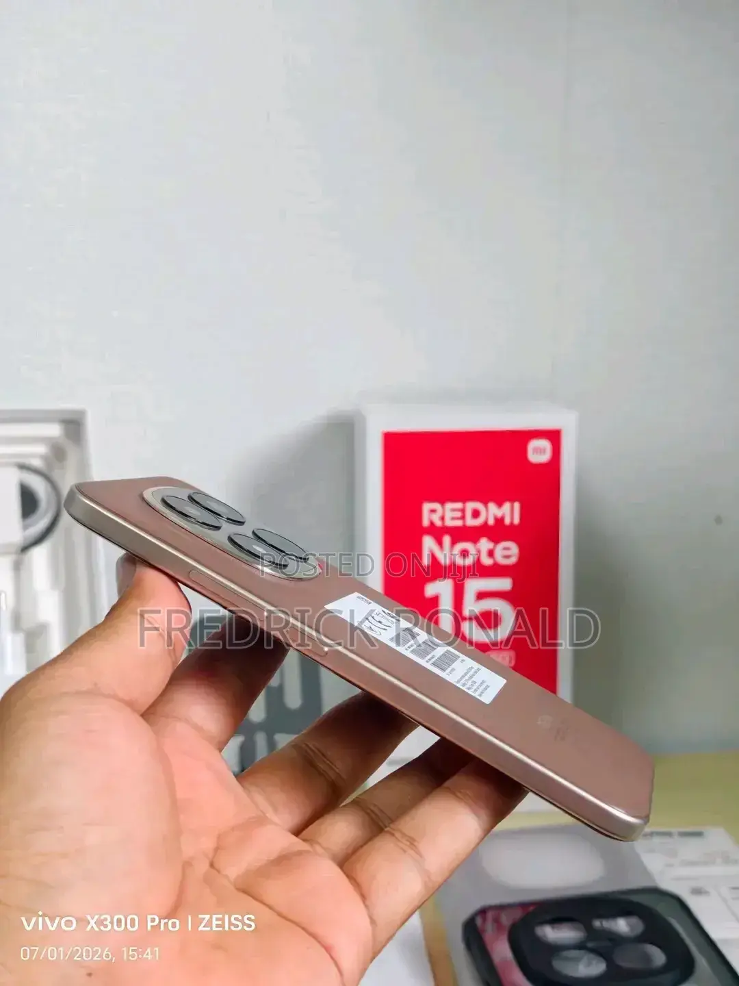 New Xiaomi Redmi Note 15 Pro+ 512 GB Gold