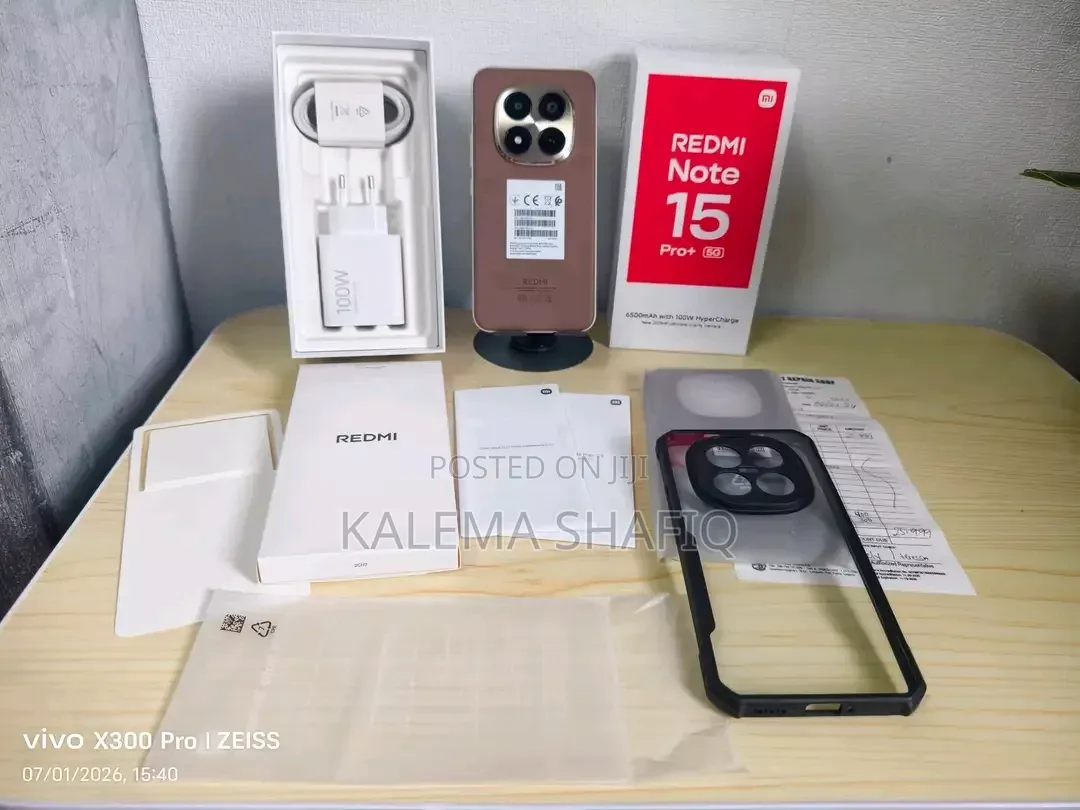 New Xiaomi Redmi Note 15 Pro+ 512 GB Gold