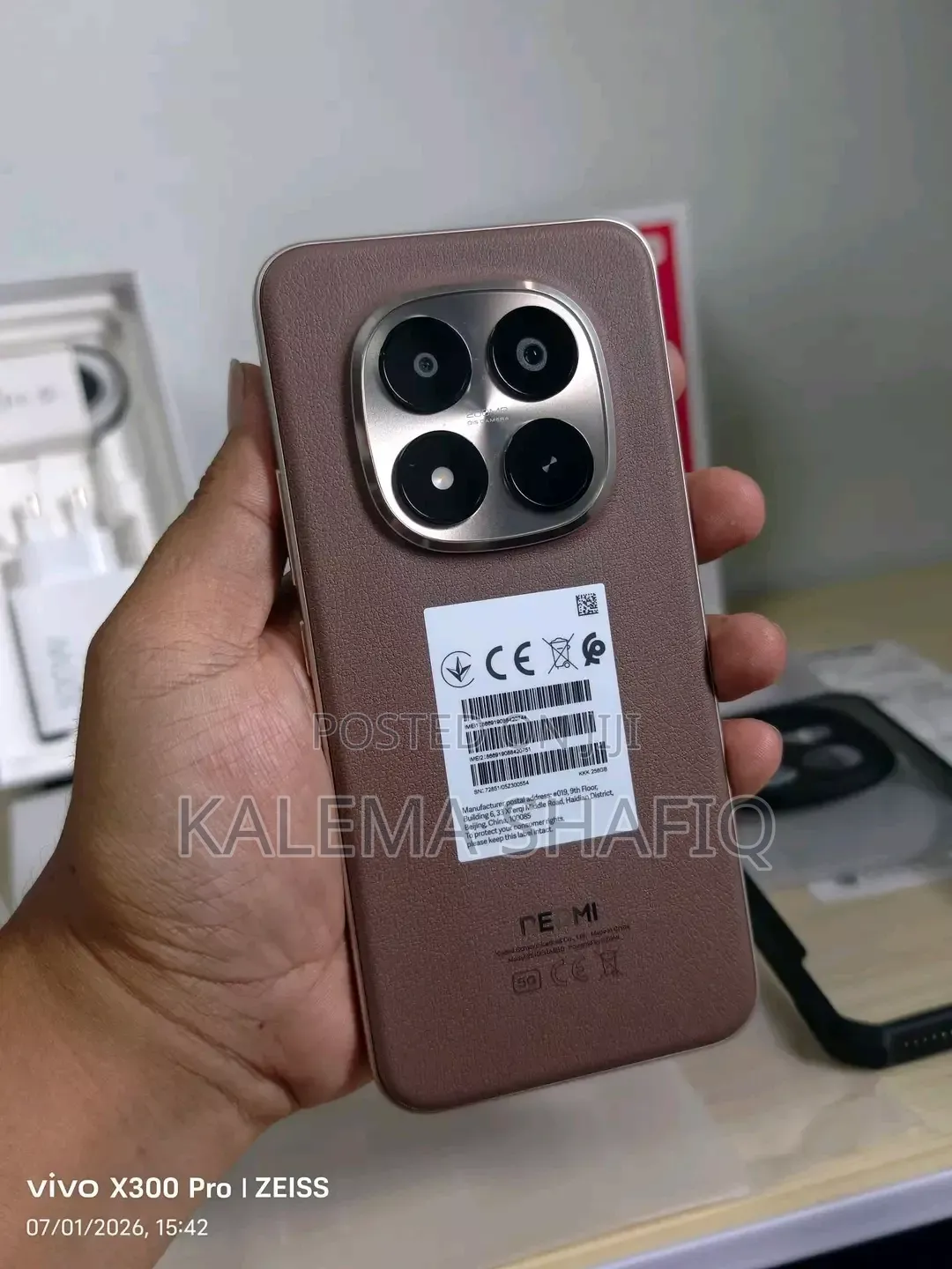 New Xiaomi Redmi Note 15 Pro+ 512 GB Gold