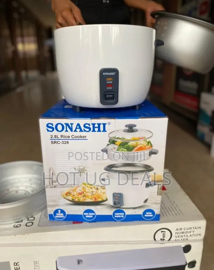 Sonashi 2.8L 1000W Rice Cooker & Steamer – SRC-328