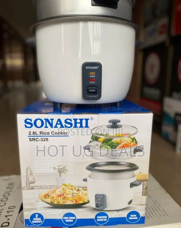 Sonashi 2.8L 1000W Rice Cooker & Steamer – SRC-328
