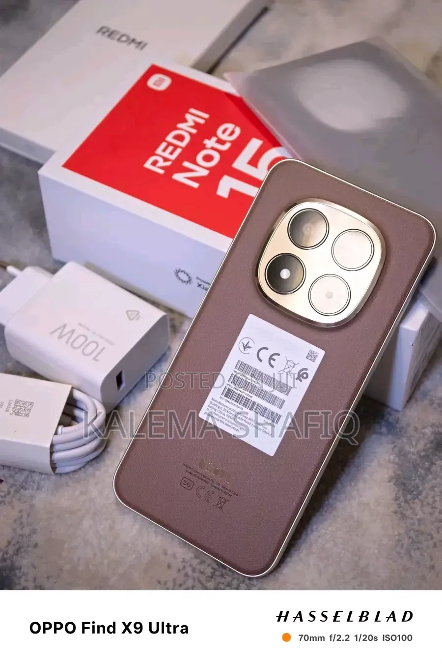 New Xiaomi Redmi Note 15 Pro+ 512 GB Gold