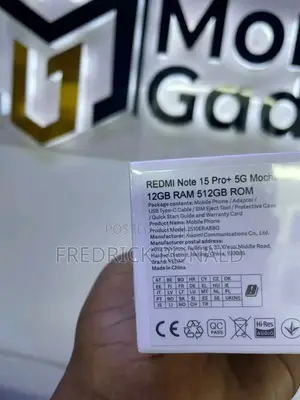 New Xiaomi Redmi Note 15 Pro+ 512 GB Gold