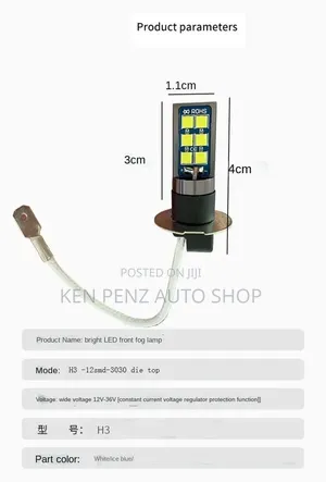 Car Foglights Bulbs ( H3)