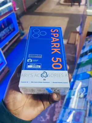 New Tecno Spark 50 128 GB Black