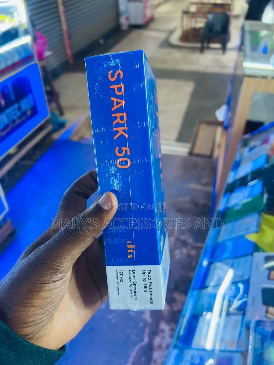 New Tecno Spark 50 128 GB Black