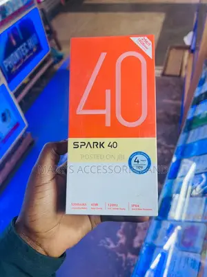 New Tecno Spark 40 256 GB Black