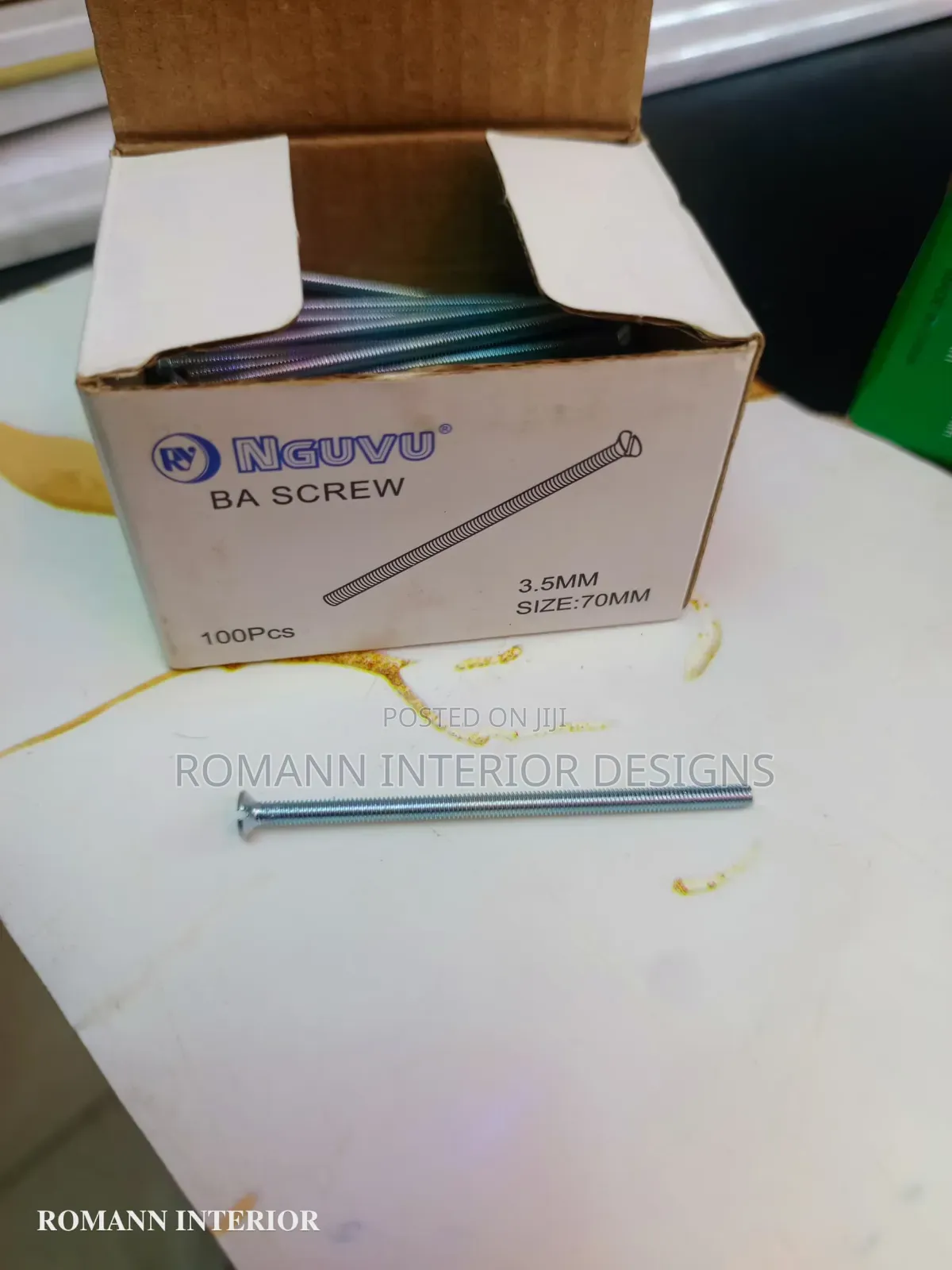 BA Screws (100pc) for Mk Box in Socket