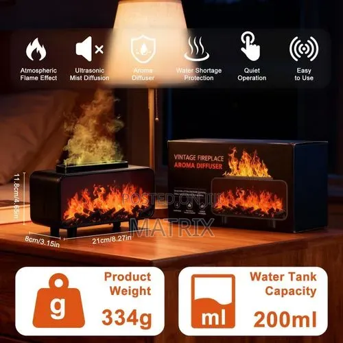 Essential Oil Humidifier,Ultrasonic Scent Mist Diffuser for Home,