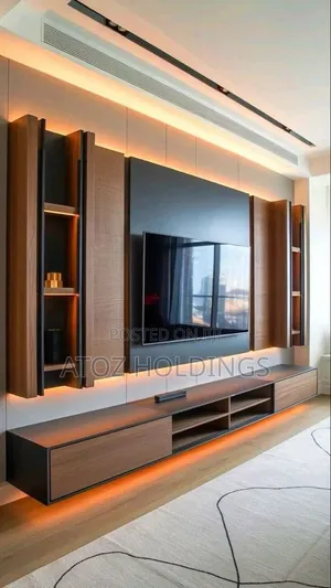 TV Stands/Panelled Wood Wall Unit TV Cabinets Any Colour 2,000,000/-