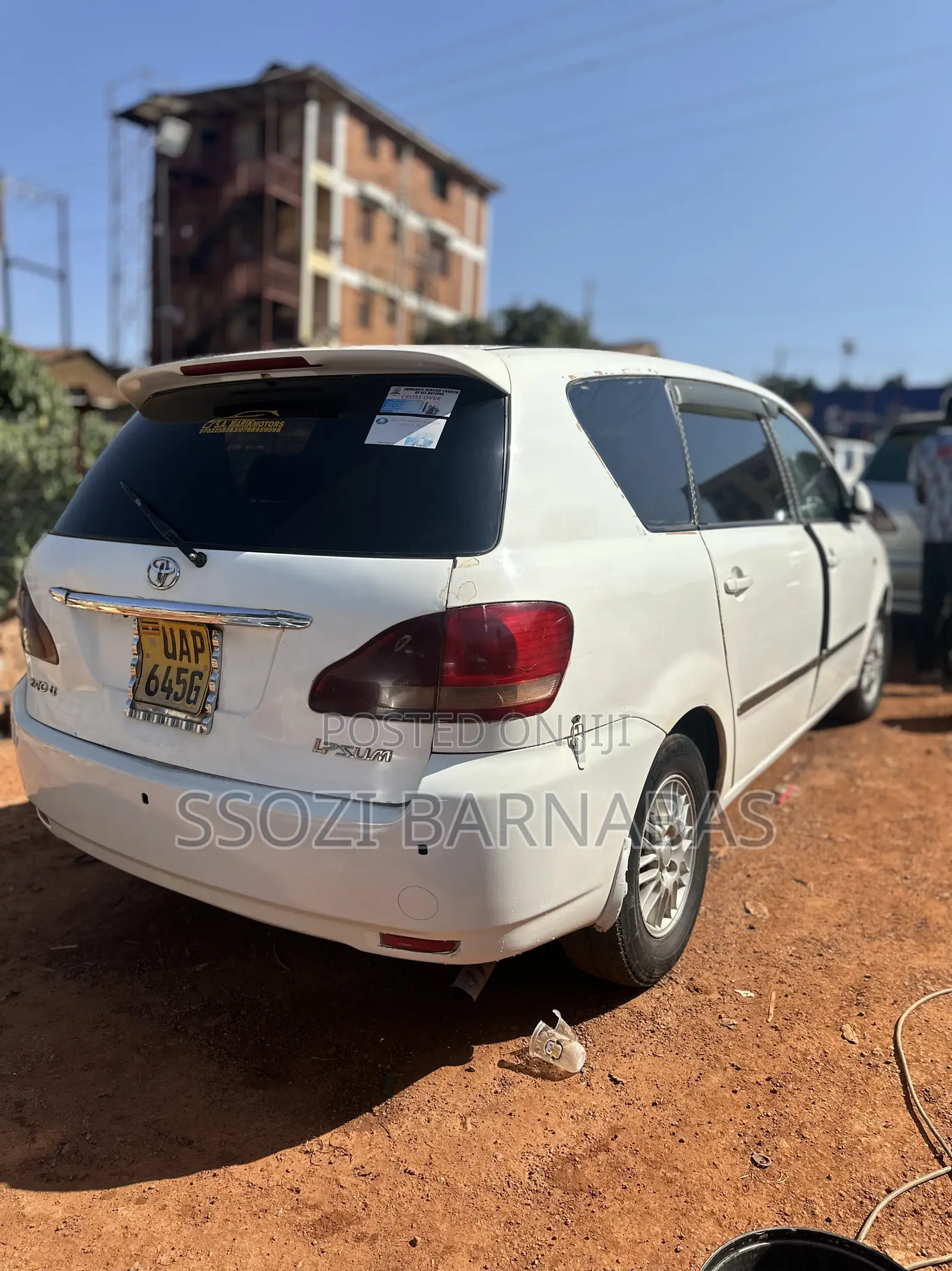 Toyota Ipsum 240i Limited 4WD 2002 White