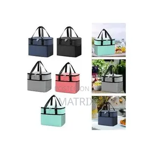 Lunch Box Bag Organizer 10L Insulated Portable Lunch Box Bag
