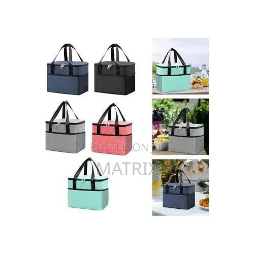 Lunch Box Bag Organizer 10L Insulated Portable Lunch Box Bag