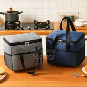 Lunch Box Bag Organizer 10L Insulated Portable Lunch Box Bag