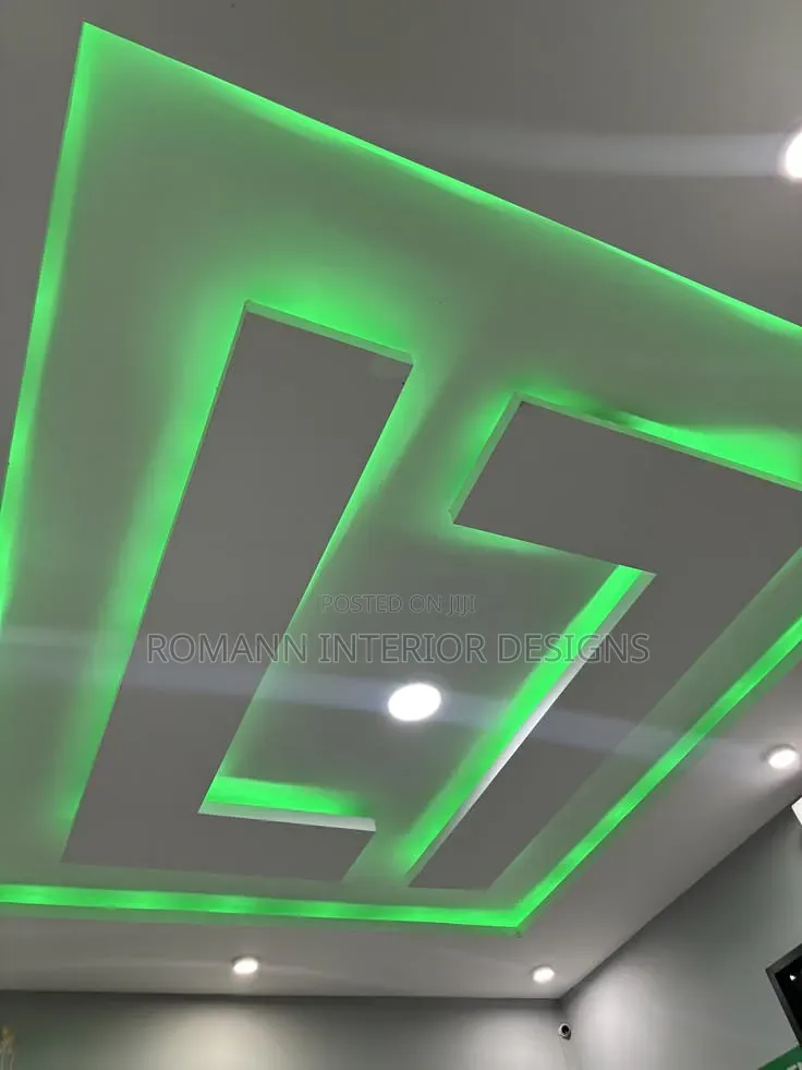 Gypsum Ceiling Design & Electrical