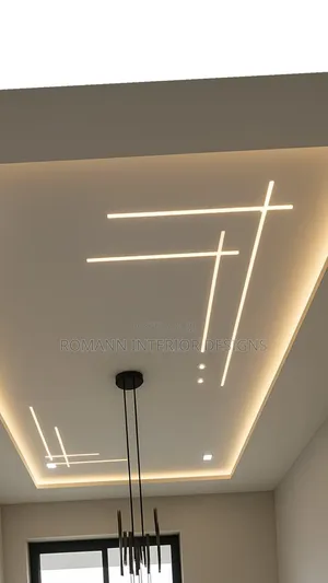 Gypsum Ceiling Design & Electrical