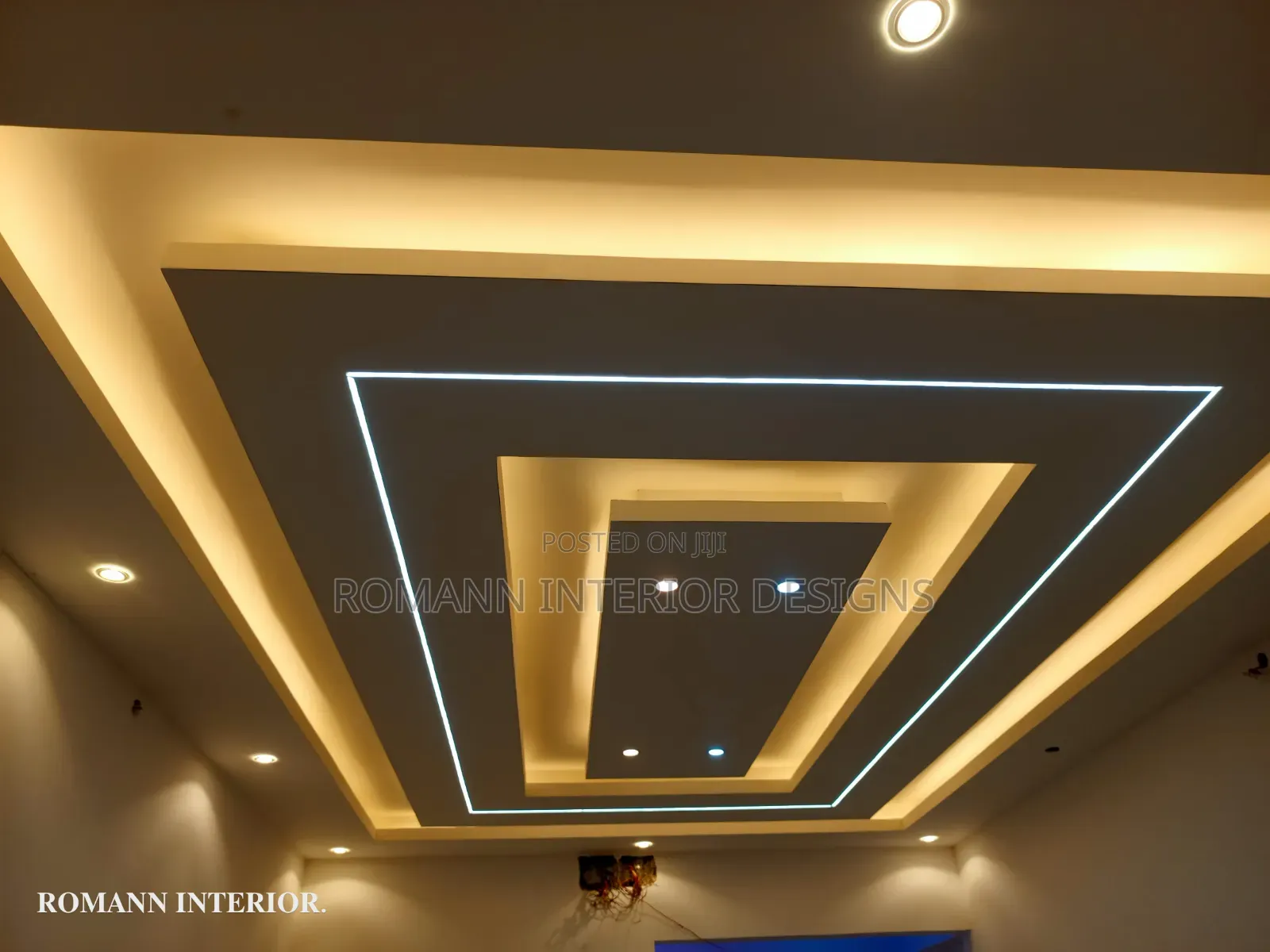 Gypsum Ceiling Design.