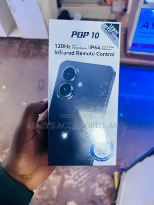 New Tecno Pop 10 128 GB Black