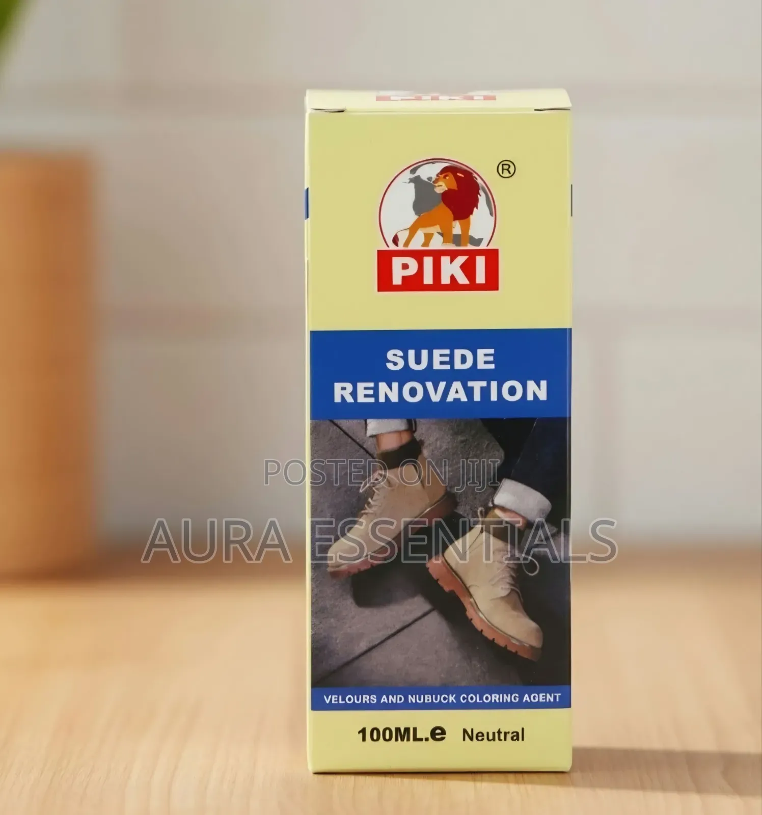 PIKI Suede Renovation100ml Bottle Neutral Colour