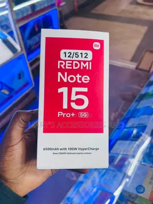 New Xiaomi Redmi Note 15 Pro+ 512 GB Black