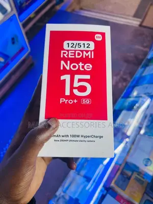 New Xiaomi Redmi Note 15 Pro+ 512 GB Black