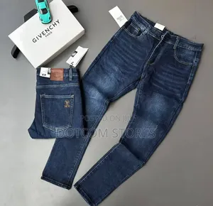 Men's Designer Skinny Jeans Trousers